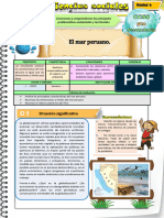 Ficha de Actividad CCSS 5° - Mar Peruano