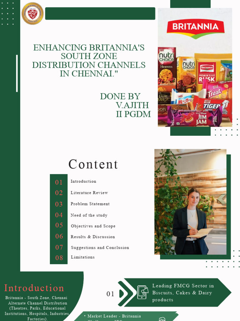 Enhancing Britannia's South Zone Distribution Channels in Chennai