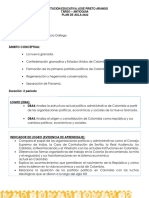 Plan de Aula QUINTO de Ciencias Sociales