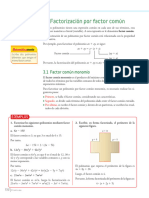 03 - Factorización Por Fator Común