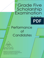 Grade 05 Examination 2020 - Performance of Candidates - 1606372867532