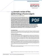 Systematic Review of The Epidemiology of Acne Vulgaris: Anna Hwee Sing Heng & Fook Tim Chew