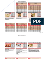 Menú Nicole - Costeo de Receta