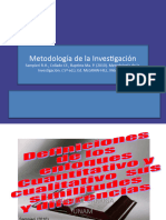 Metodología de La Investigación