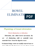 Bowel Elimination