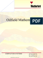 Oil Field Math