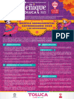 Qué necesitas para participar en el Catrineando Toluca 2023 de la Feria del Alfeñique 2023 