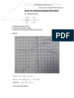 TEMA 3 - Ejercicios de Función Definida Por Partes