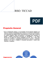 Curso Ticcad Propositos y Evaluacion