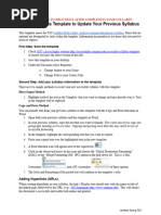 Accessible Syllabus Template