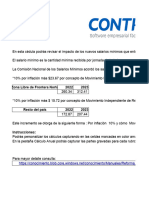 Cedula Calculo Anual Salario M 2023