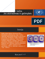 C++ Kalba