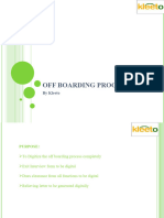 Off Boarding Process Ppt