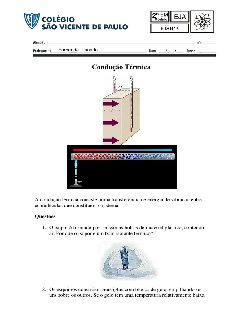 Teoria - Propagação de Calor | PDF | Convecção | Calor