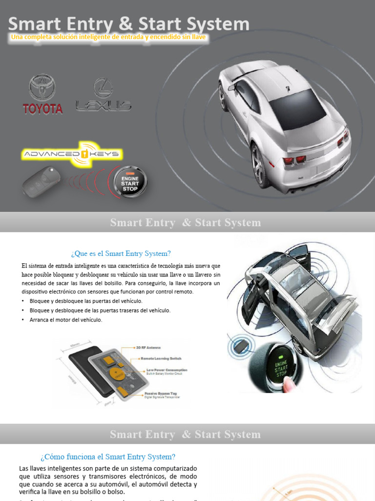 Smart Entry & Start System PDF