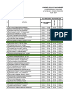 Notas Del Primer Trimestre Eca - Ingles para Entregar A Los Tutores