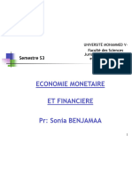 Cours D'économie Monétaire