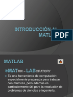 Introducción Al Matlab V 2003
