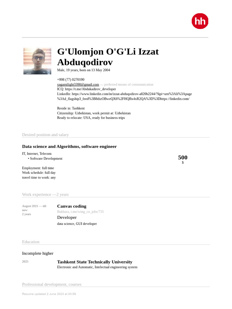 Data Science and Algorithms, Software Engineer | PDF | Software | Computing