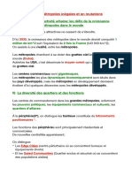 Chapitre 2 - Des Métropoles Inégales Et en Mutations