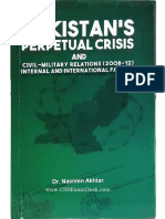 Pakistan's Perpetual Crisis and Civil-Military Relations (2008-2012) by Dr. Nasreen Akhtar - CSS Exam Desk