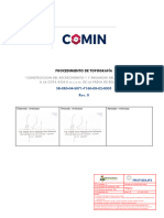 Procedimiento de Topografía: SR-080-04-S071-7160-08-02-0005 Rev. 0