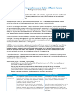 Tabla Comparativa Recursos Humanos