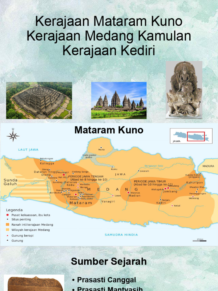 3.6.5 Kerajaan Mataram Kuno-Kahuripan-Kediri | PDF