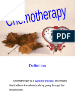 Chemotherapy and Nursing Management