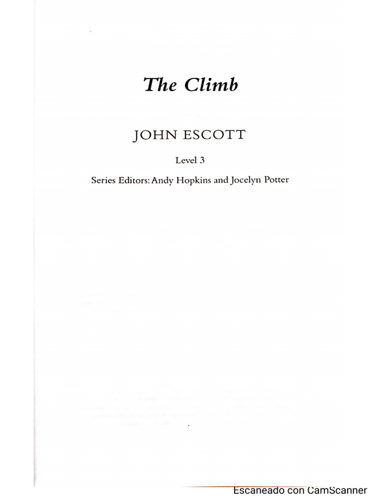 3 The Climb Pdf