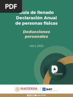 Guía para Declaración ISR 2025 | PDF | Impuesto sobre la renta | Botón ...
