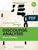 Discourse Analysis An Introduction