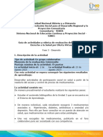 Guia de Actividades y Rúbrica de Evaluación - Unidad 3 - Fase 3 - Desarrollo