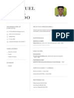 Curriculum Vitae Enmanuel