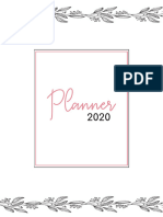 Planner 2020 Gratis