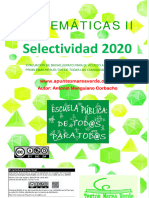 2020 Selectividad Mates II