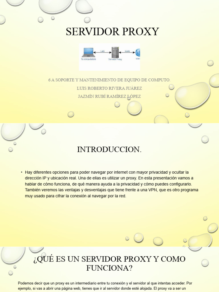 Servidor Proxy | PDF | Servidor proxy | Privacidad en internet