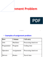 10 Assignment Problem