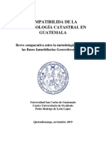 Comparativa de Metodos Catastrales