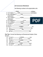 Pneet Dulay - Unit Conversion Worksheet