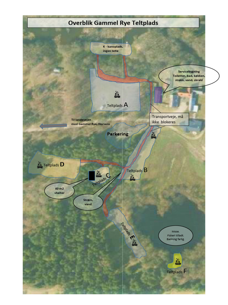 Gammel Rye Teltplads Oversigt 2020 | PDF