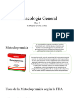 Farmacología General Clase 2