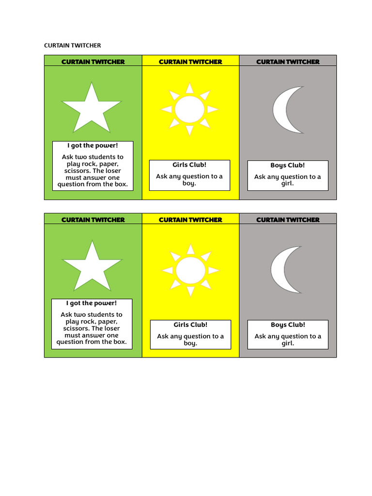 Curtain Twitcher Cards PDF