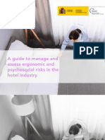 Guide To Manage and Assess Ergonomic and Psychosocial Risk Management in The Hotel Industry