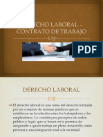 Derecho Laboral y Contrato de Trabajo