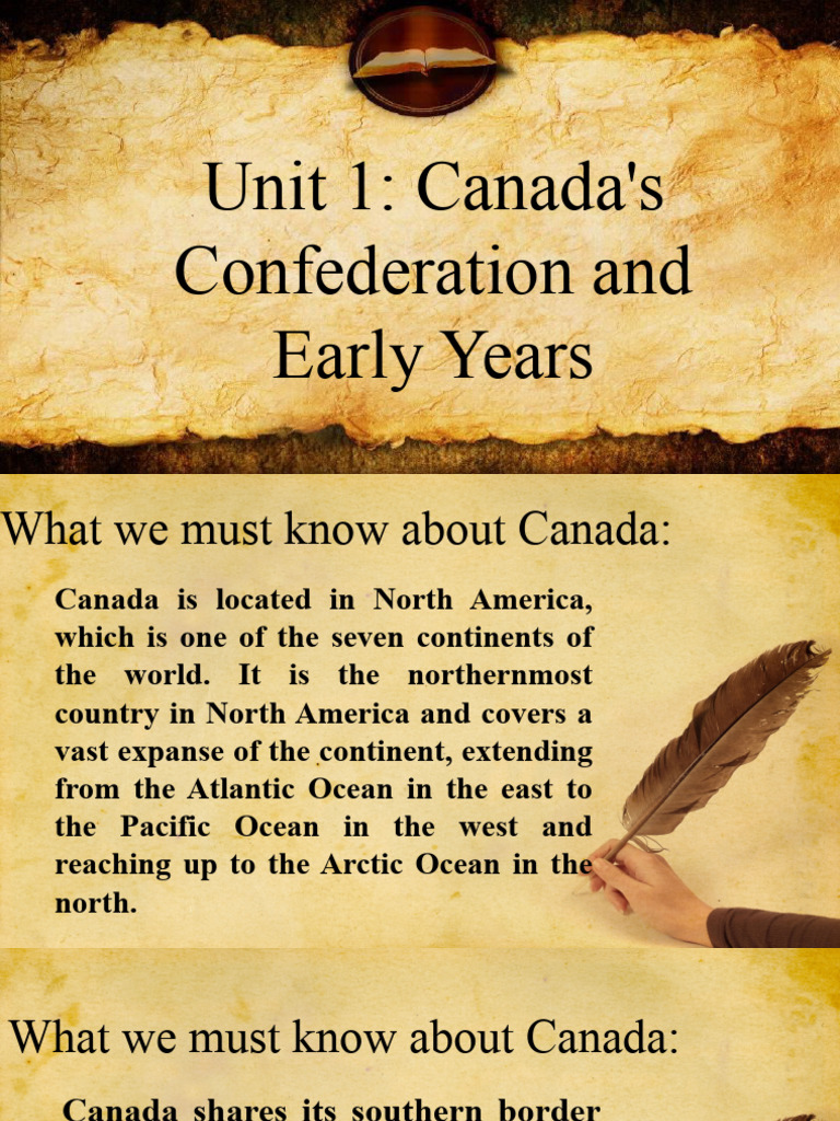 Canadian History Pdf Canada Provinces And Territories Of Canada