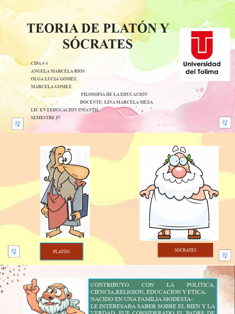 Teoria De Platón Y Sócrates Pdf