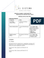 Programa de Audiciones Externas - Septiembre 2023.