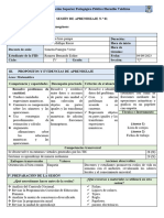 Esquema Sesión HV