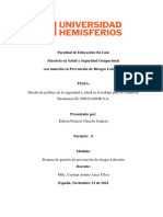 Caso Práctico - Sistema de Gestión de Prevención de Riesgos Laborales Epchg